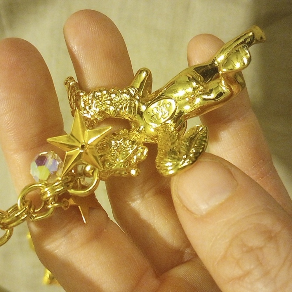 Kirks Folly flying angel, keychain, EUC - Picture 3 of 3